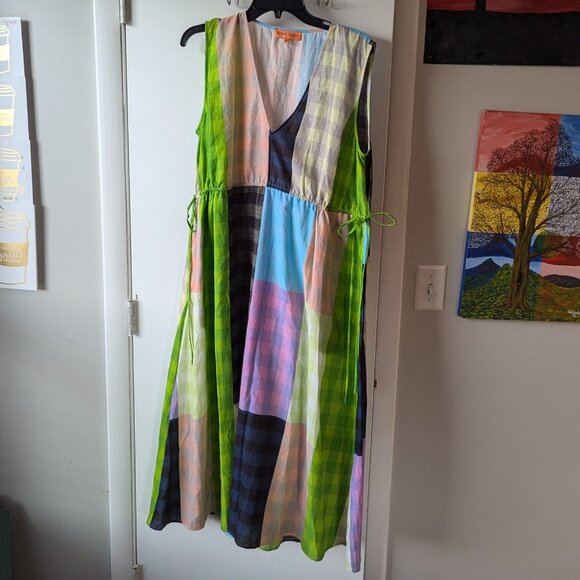 STINE GOYA Multicolor Patchwork Dress - Picture 2 of 14